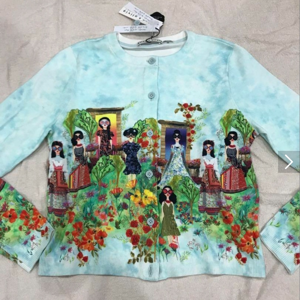 Alice+Olivia Cardigan/NWT/Size M